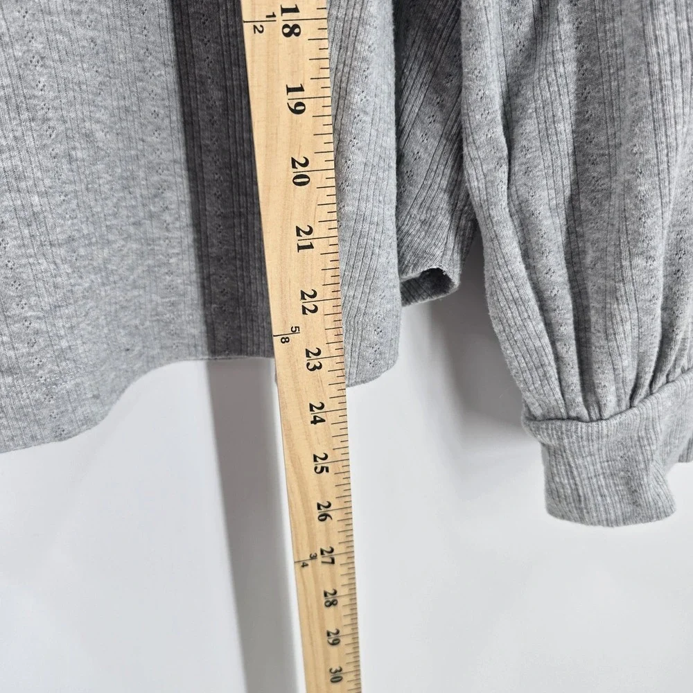 On 34th Sweater Womens‎ 3X Grey Tight Knit